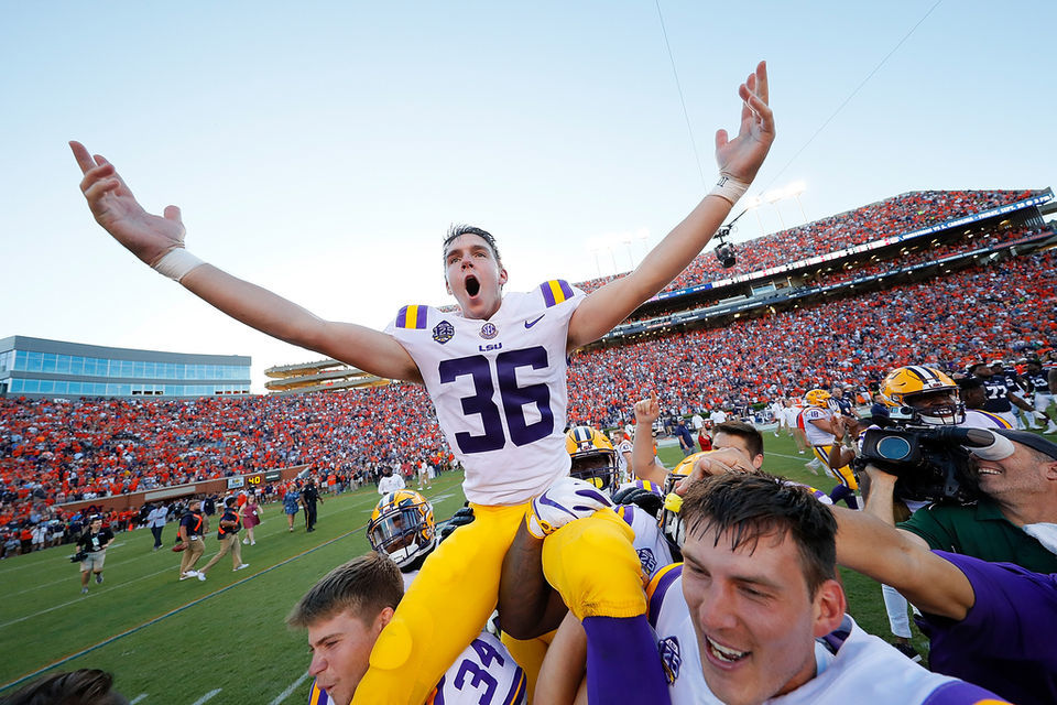 'He looks in control:' Morten Andersen, thankful LSU fans among Cole Tracy supporters